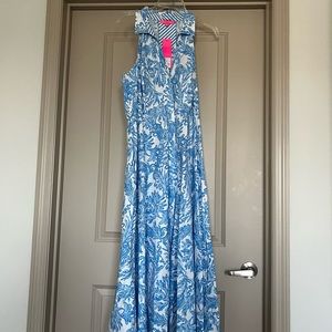 Lilly Pulitzer Chrisella Stretch Shirtdress - NEVER WORN - Size 14